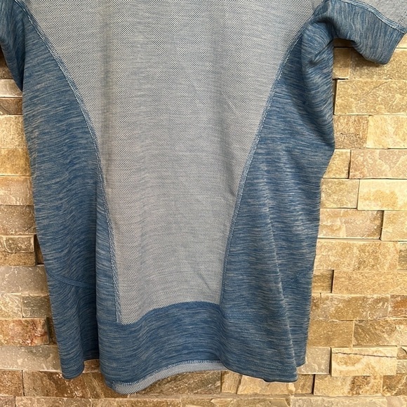 Columbia Blue Omni-Shade UPF 50 Solar Chill Short Sleeve Tee M - Picture 5 of 10